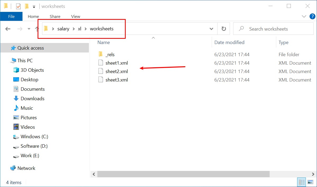 excel zip file