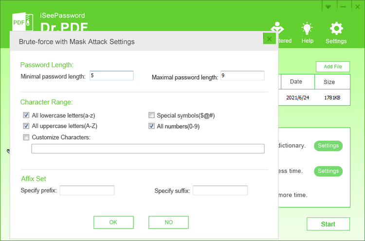 Dr.Excel Password Remover