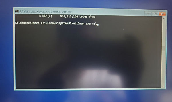 command prompt