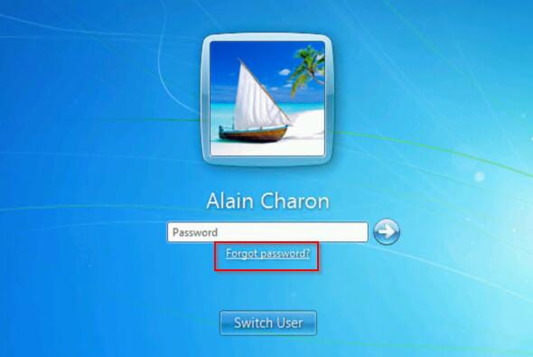 forgot windows 7 password