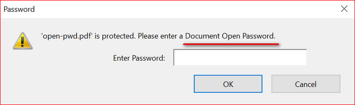 pdf open password