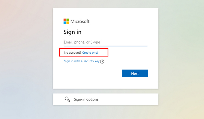 create windows 11 microsoft account