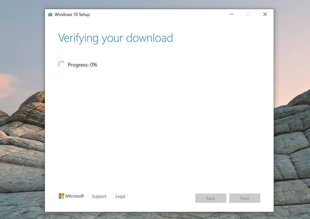 start to download windows 11 iso