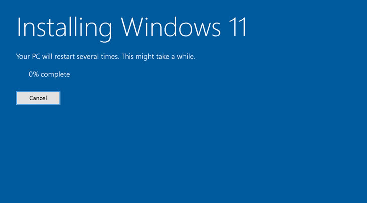 installing windows 11