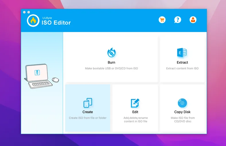 ISO editor 