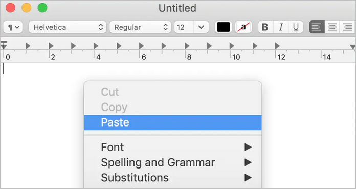 paste image from pdf mac