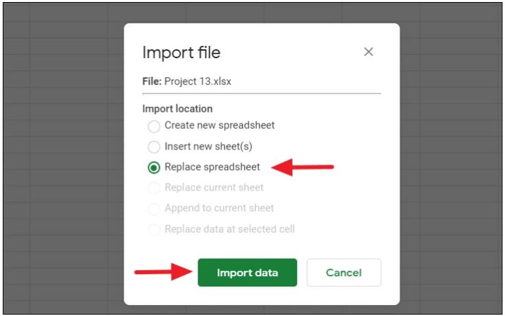 unlock Excel file password with Google Drive